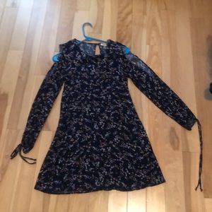 American Eagle floral swing dress